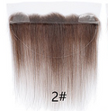 Glue-free human hair hairline topper