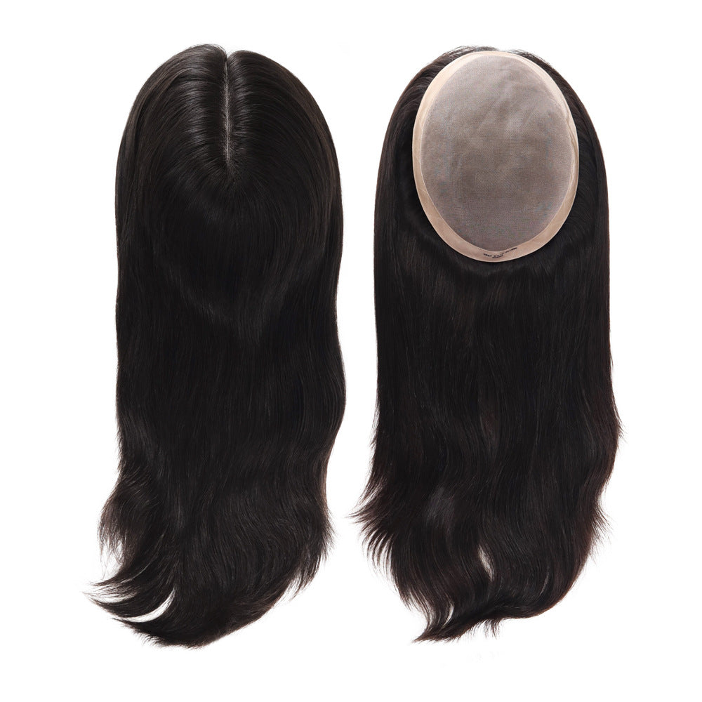 Mono Top Base Women Human Hair Topper