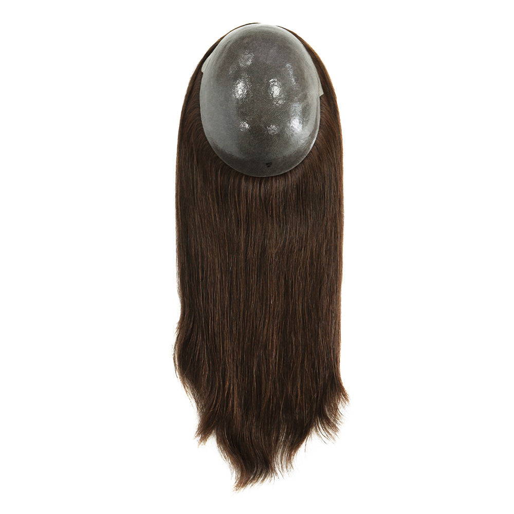 Hair Toppers for Women Real Human Hair Brown color
