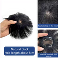 Mens Human Hair Natural Breathable Toupee