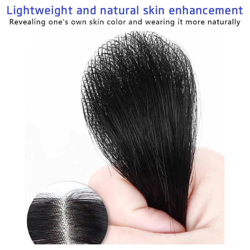 Top of the head Hairpiece Scar Patch